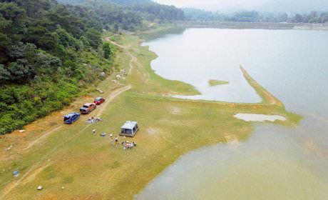 Hướng dẫn đi cắm trại ở Hồ Chòm Núi, Sóc Sơn, Hà Nội